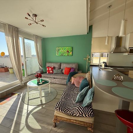 Petite Penthouse With The Sunniest Terrace In Valencia Apartment ภายนอก รูปภาพ